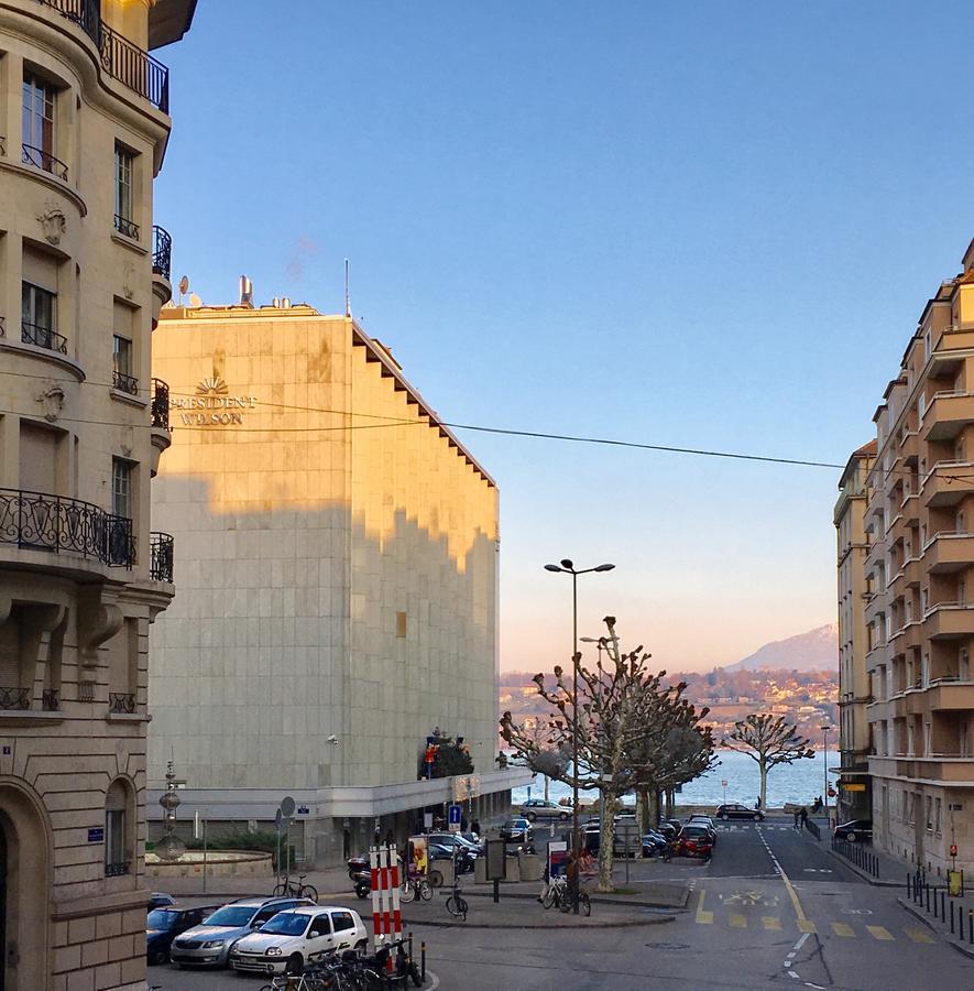 Ferienwohnung Rue Jean-Antoine Gautier Genf Exterior foto